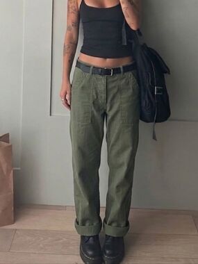 Vintage Deadstock Gorpcore OG 107 Vietnam Military Army Pants Size 32